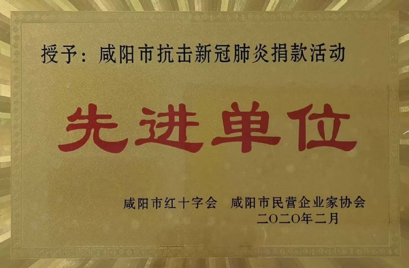 抗击新冠肺炎捐款活动先进单位